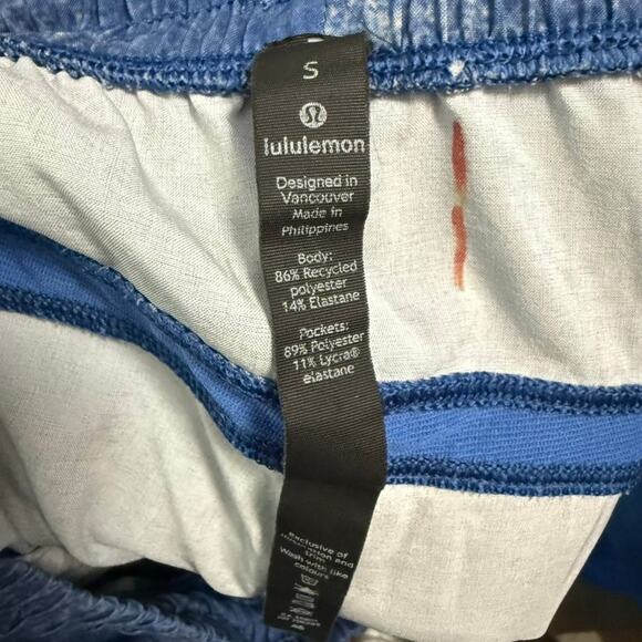 Lululemon Pace Breaker Short *Linerless 9"‎ Updated Ocean Spray Ice  Men S Gym - Picture 3 of 7